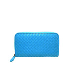 Bottega Veneta Intrecciato Zip Around Long Wallet (SHG-f1RrbQ)