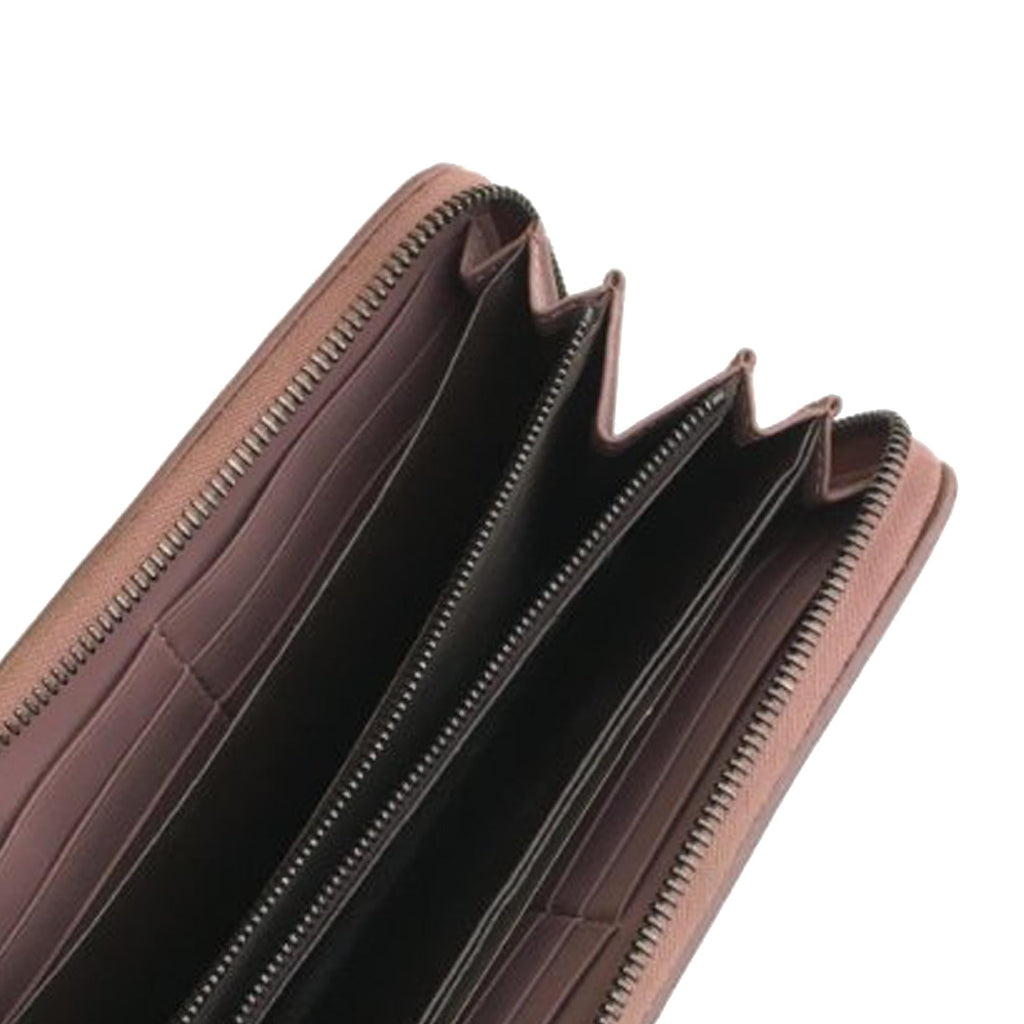 Bottega Veneta Intrecciato Zip Around Long Wallet (SHG-luVvlM)