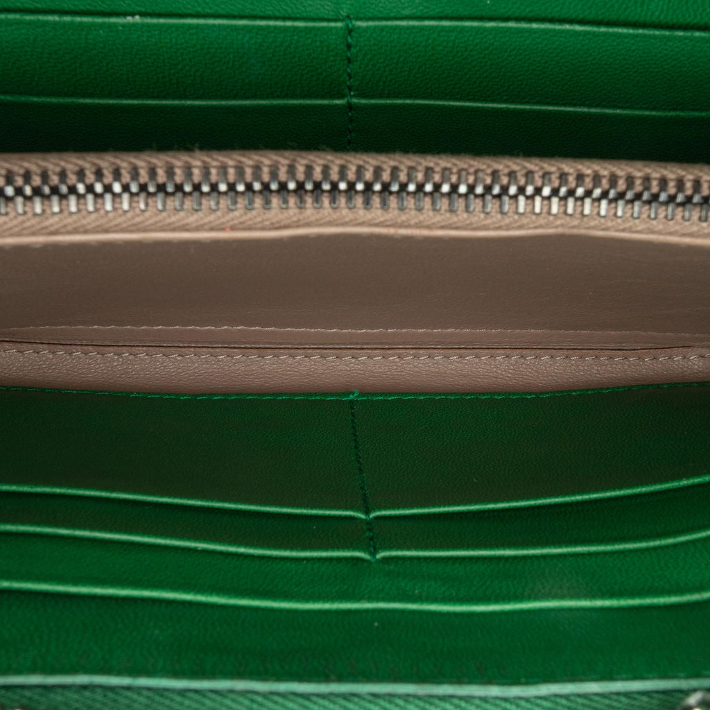 Bottega Veneta Intrecciato Zip Around Long Wallet (SHG-jBy0Mc)