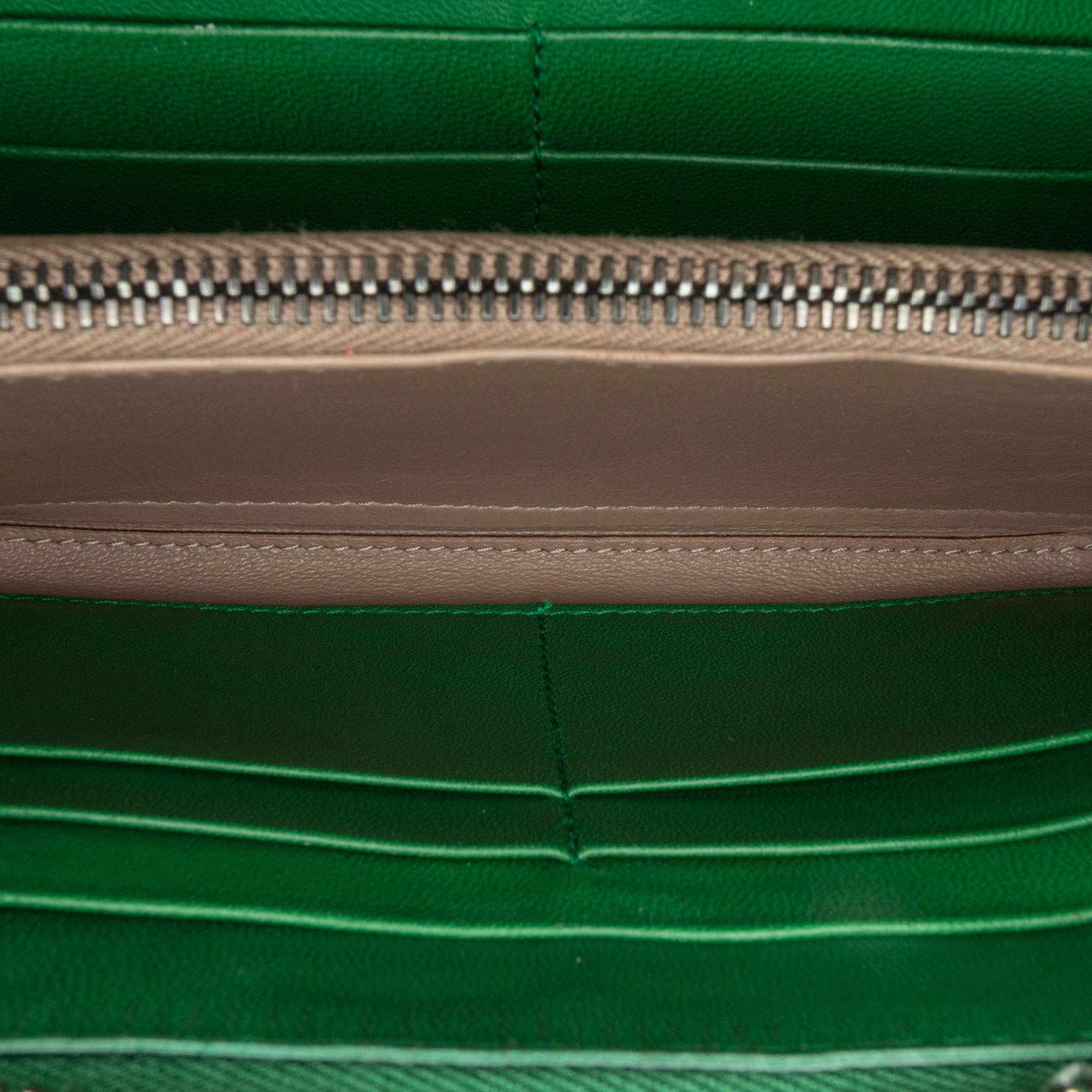 Bottega Veneta Intrecciato Zip Around Long Wallet (SHG-jBy0Mc)