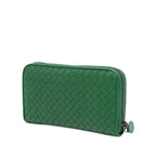 Bottega Veneta Intrecciato Zip Around Long Wallet (SHG-jBy0Mc)