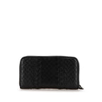 Bottega Veneta Intrecciato Zip Around Long Wallet (SHG-epkByK)