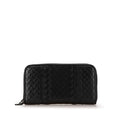 Bottega Veneta Intrecciato Zip Around Long Wallet (SHG-epkByK)