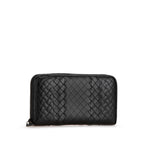 Bottega Veneta Intrecciato Zip Around Long Wallet (SHG-epkByK)