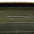 Bottega Veneta Intrecciato Zip Around Wallet (SHF-12058)