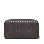 Bottega Veneta Intrecciato Zip Around Wallet (SHG-LJFJsG)
