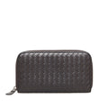 Bottega Veneta Intrecciato Zip Around Wallet (SHG-LJFJsG)