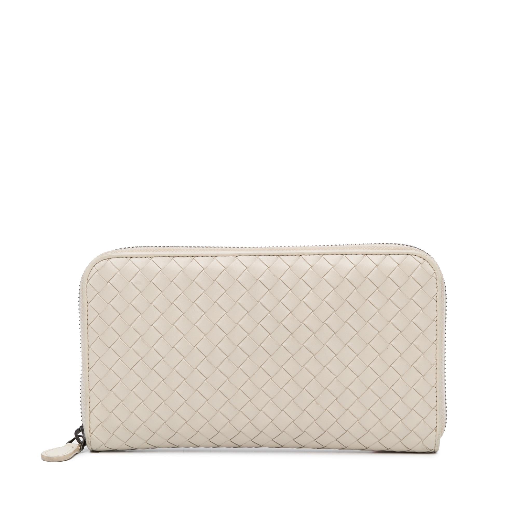 Bottega Veneta Intrecciato Zip Around Wallet (SHG-6Mh1g3)