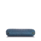 Bottega Veneta Knot Silk Clutch Bag (SHG-22721)