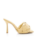Bottega Veneta Lambskin Lido Sandals - Size 8.5 / 38.5 (SHF-18616)