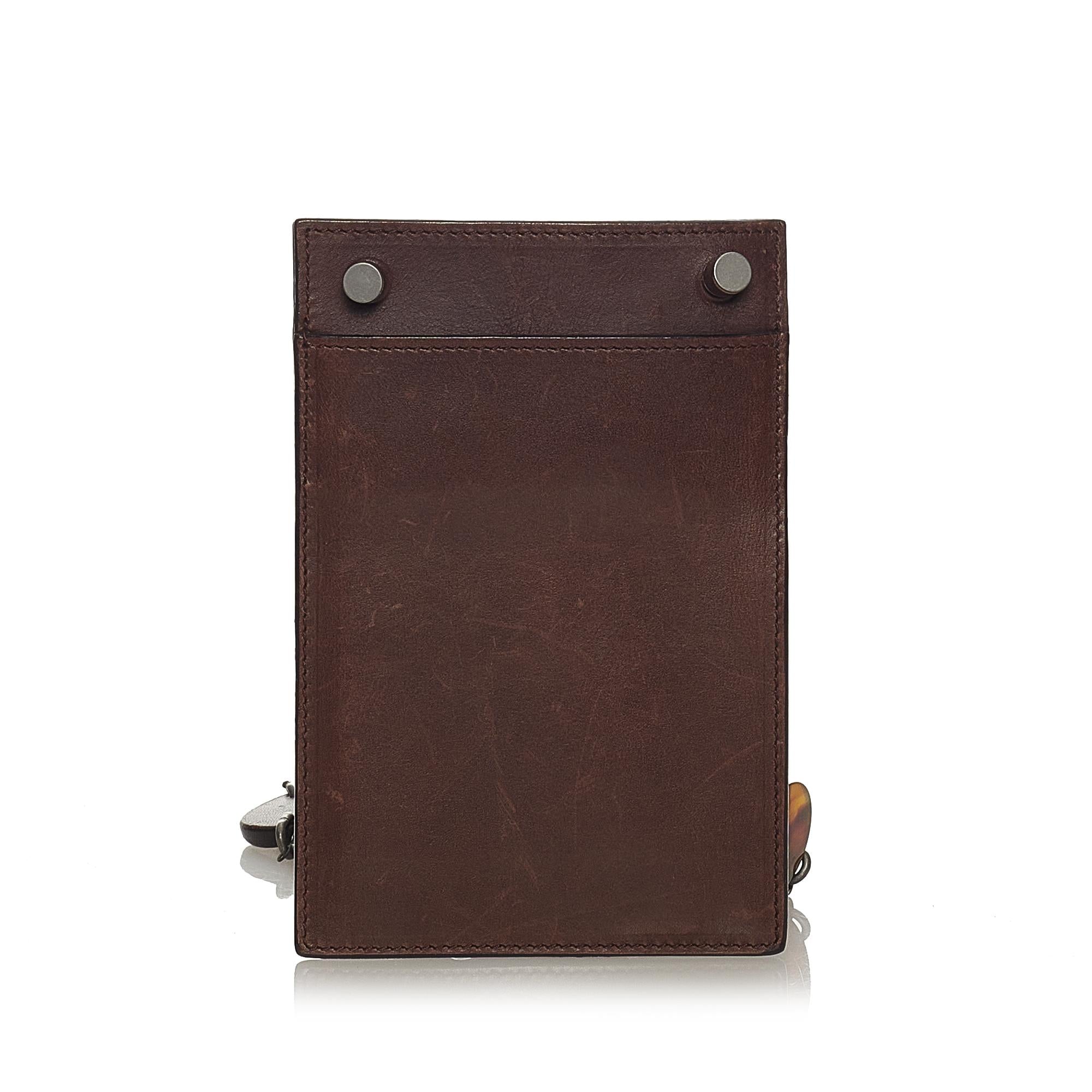Bottega Veneta Leather Case (SHG-27216)