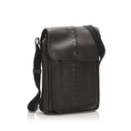 Bottega Veneta Leather Crossbody Bag (SHG-22753)