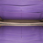 Bottega Veneta Leather Intrecciato Zip Around Wallet