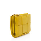 Bottega Veneta Maxi Intrecciato Compact Wallet