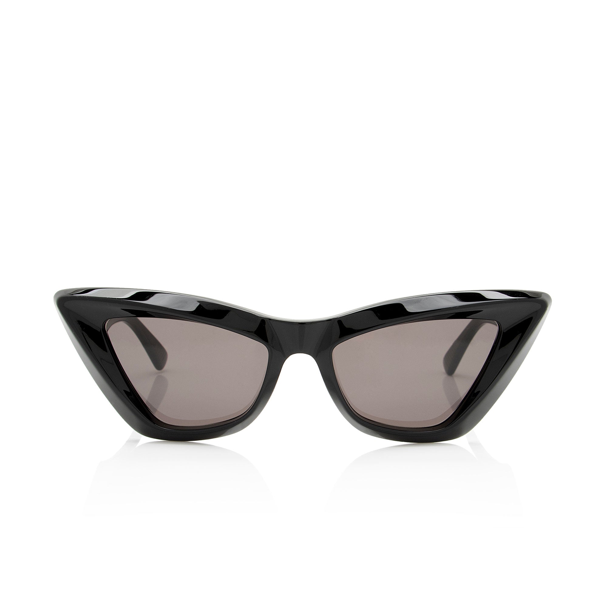 Bottega Veneta Minimalist Cat Eye Sunglasses (SHF-4f8wXk)