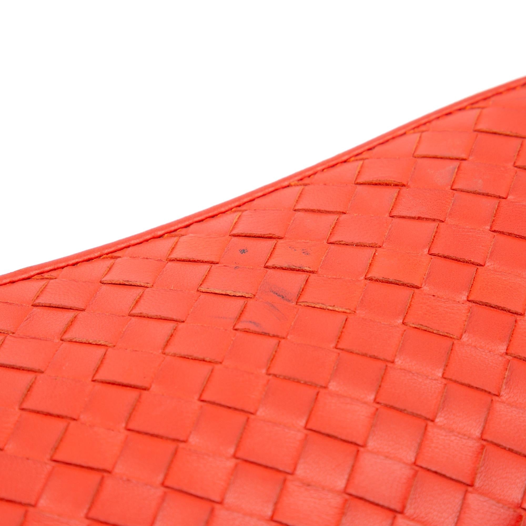 Bottega Veneta Nappa Intrecciato Zip Around Long Wallet