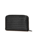 Bottega Veneta Nappa Intrecciato Zip Around Long Wallet