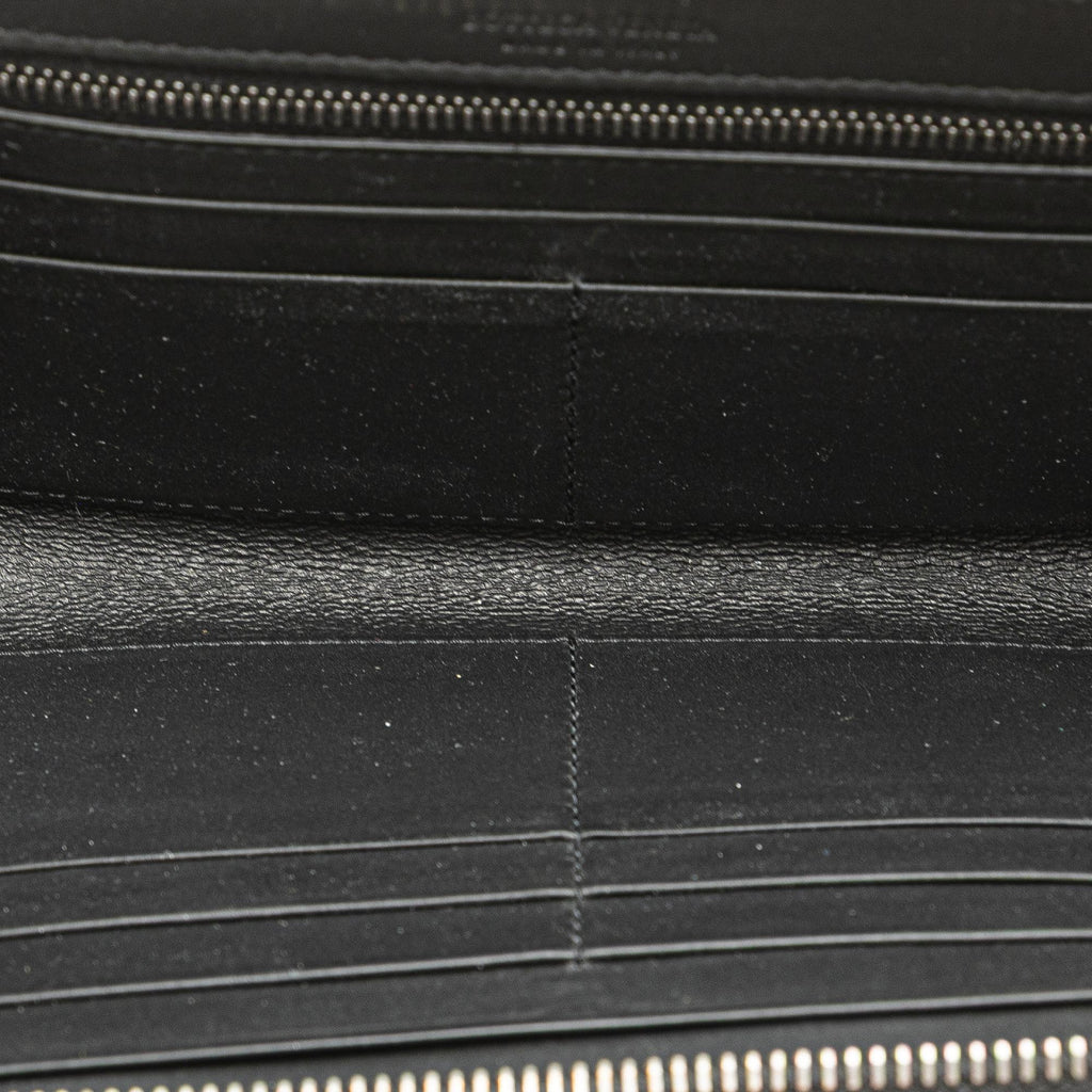 Bottega Veneta Nappa Intrecciato Zip Around Long Wallet