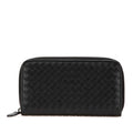Bottega Veneta Nappa Intrecciato Zip Around Long Wallet