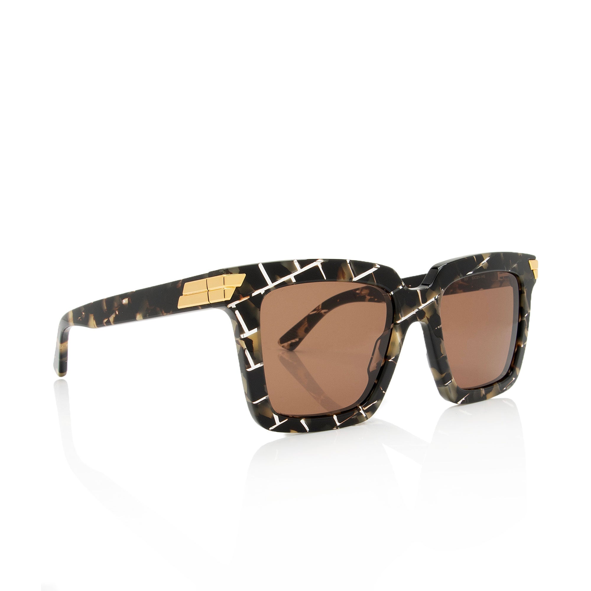 Bottega Veneta Oversized Square Sunglasses (SHF-Wpb60k)
