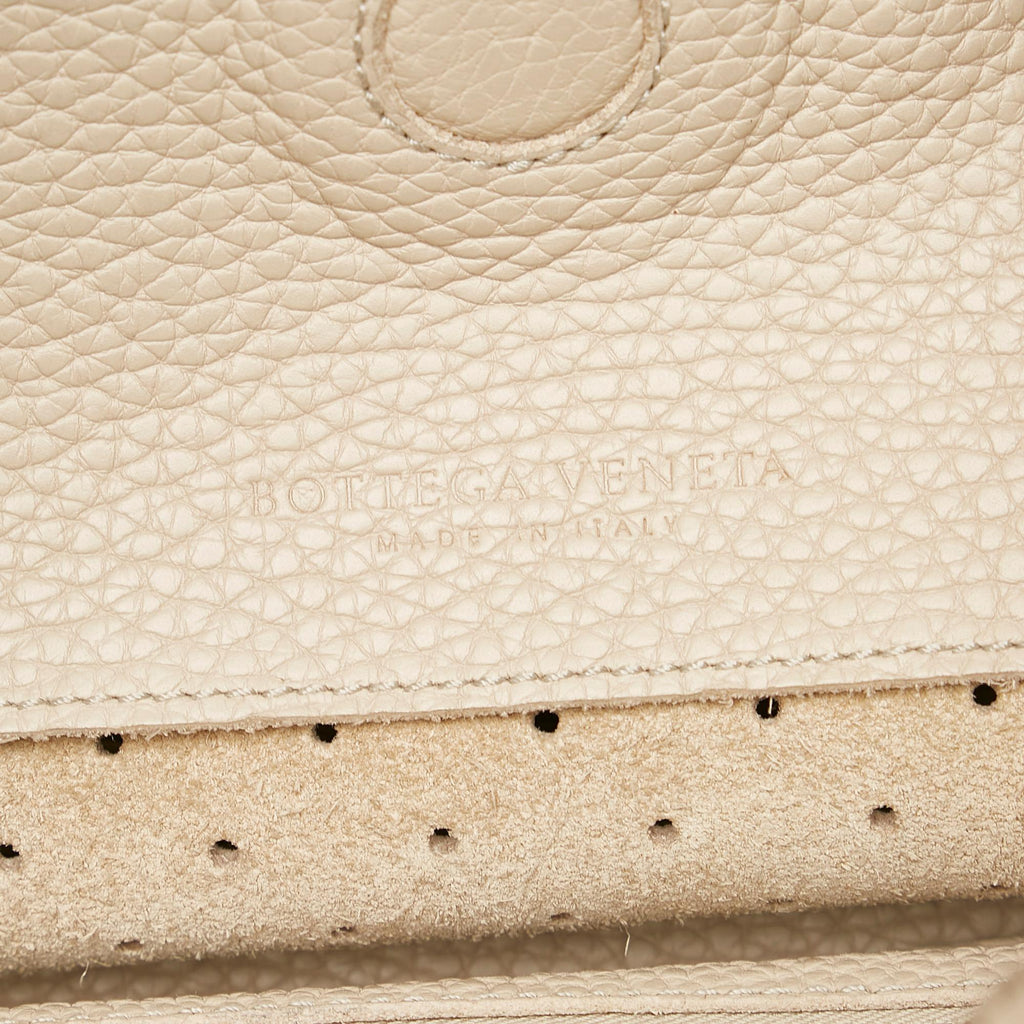Bottega Veneta Perforated Leather Shoulder Bag (SHG-31236)