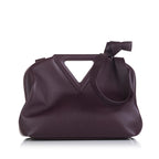 Bottega Veneta Point Leather Crossbody Bag (SHG-35749)