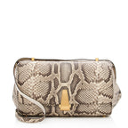 Bottega Veneta Python Angle Shoulder Bag (SHF-19145)
