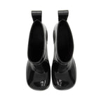 Bottega Veneta Rubber Shine Ankle Boots - Size 9 / 39 (SHF-6JrG88)