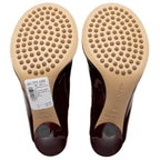 Bottega Veneta Supergloss Nappa Dot Mule Pumps - Size 7.5 C / 37.5 C (SHF-47r5By)