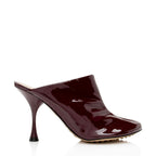 Bottega Veneta Supergloss Nappa Dot Mule Pumps - Size 7.5 C / 37.5 C (SHF-47r5By)