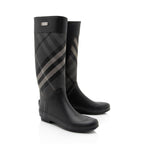 Burberry Beat Check Rain Boots - Size 9 / 39 (SHF-E4a54R)