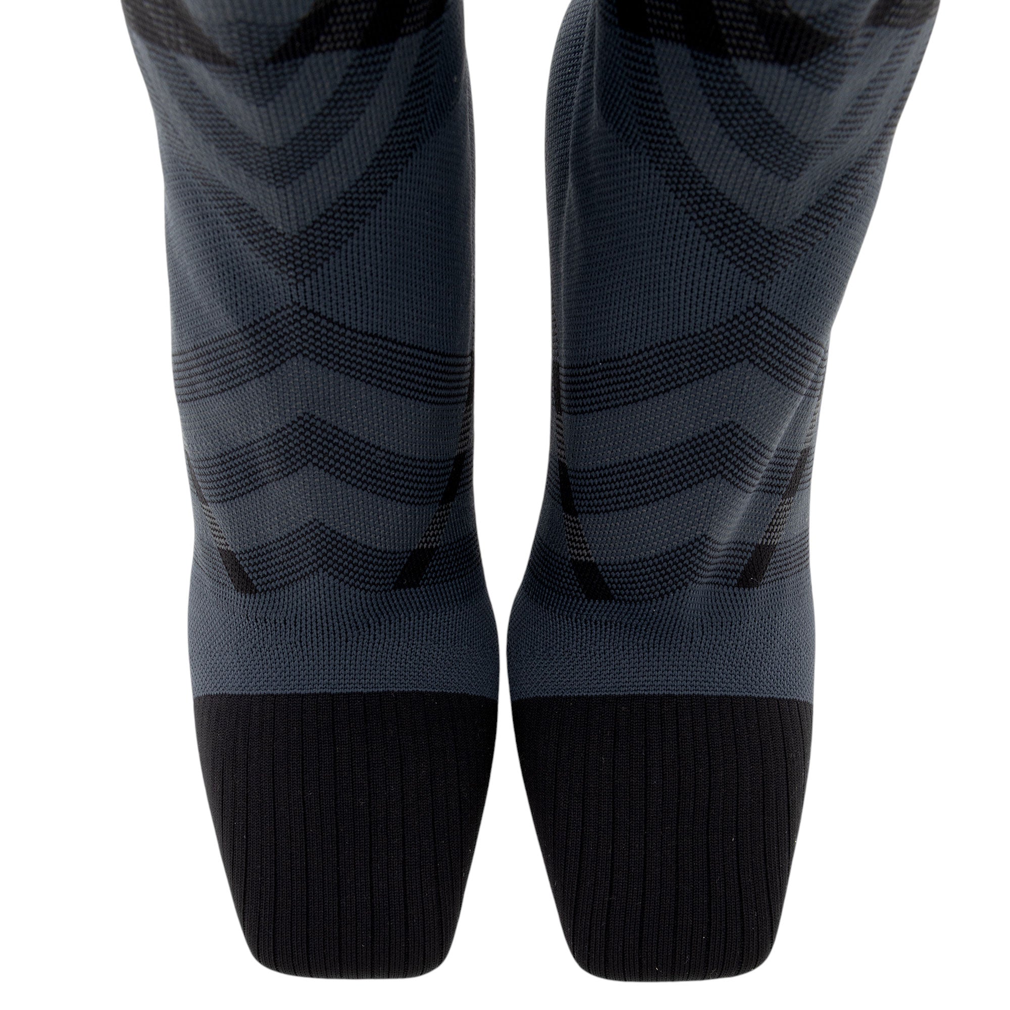 Burberry Knit Check Sock Boots - Size 10 / 40