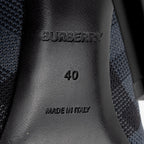 Burberry Knit Check Sock Boots - Size 10 / 40
