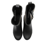 Burberry Nova Check Holloway Rain Boots - Size 7 / 37 (SHF-FZkJn0)