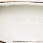 Burberry Nova Check Leather Moorley Loafers - Size 7.5 / 37.5