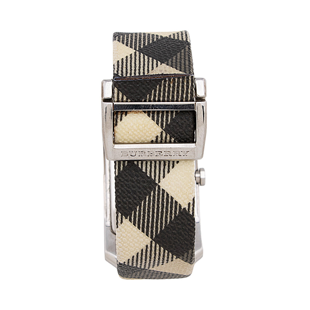 Burberry Stainless Steel Nova Check Heritage Watch (SHF-KjT33k)