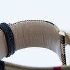Burberry Stainless Steel Swiss Honey Check Watch (SHF-tXyBvR)