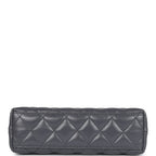 Chanel Small Kelly Shopper Dark Grey Shiny Aged Calfskin Brushed Gold Hardware