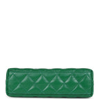 Chanel Small Kelly Shopper Dark Green Shiny Aged Calfskin Brushed Gold Hardware