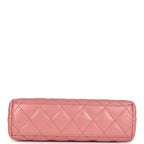 Chanel Small Kelly Shopper Pink Shiny Aged Calfskin Brushed Gold Hardware