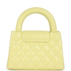 Chanel Small Kelly Yellow Shiny Aged Calfskin Brushed Gold Hardware