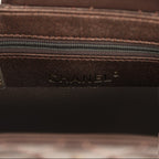 Chanel Small Kelly Shopper Metallic Dark Bronze Calfskin Brushed Light Gold Hardware
