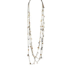 Chanel CC Clovers & Hearts Layered Necklace Mixed Metal Hardware