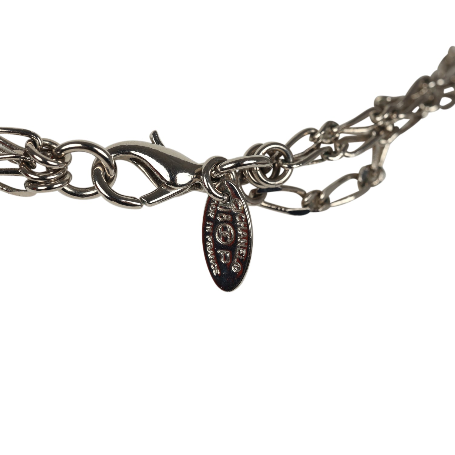 Chanel CC Clovers & Hearts Layered Necklace Mixed Metal Hardware