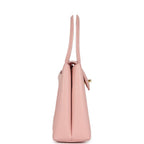 Vintage Chanel Small Kelly Pink Lambskin Gold Hardware