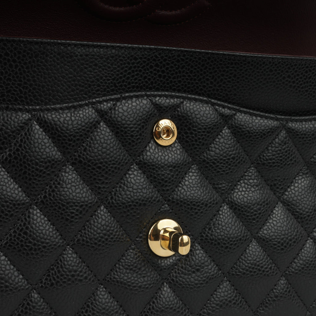 Chanel Medium Classic Flap Black Caviar | Gold Hardware (2023)