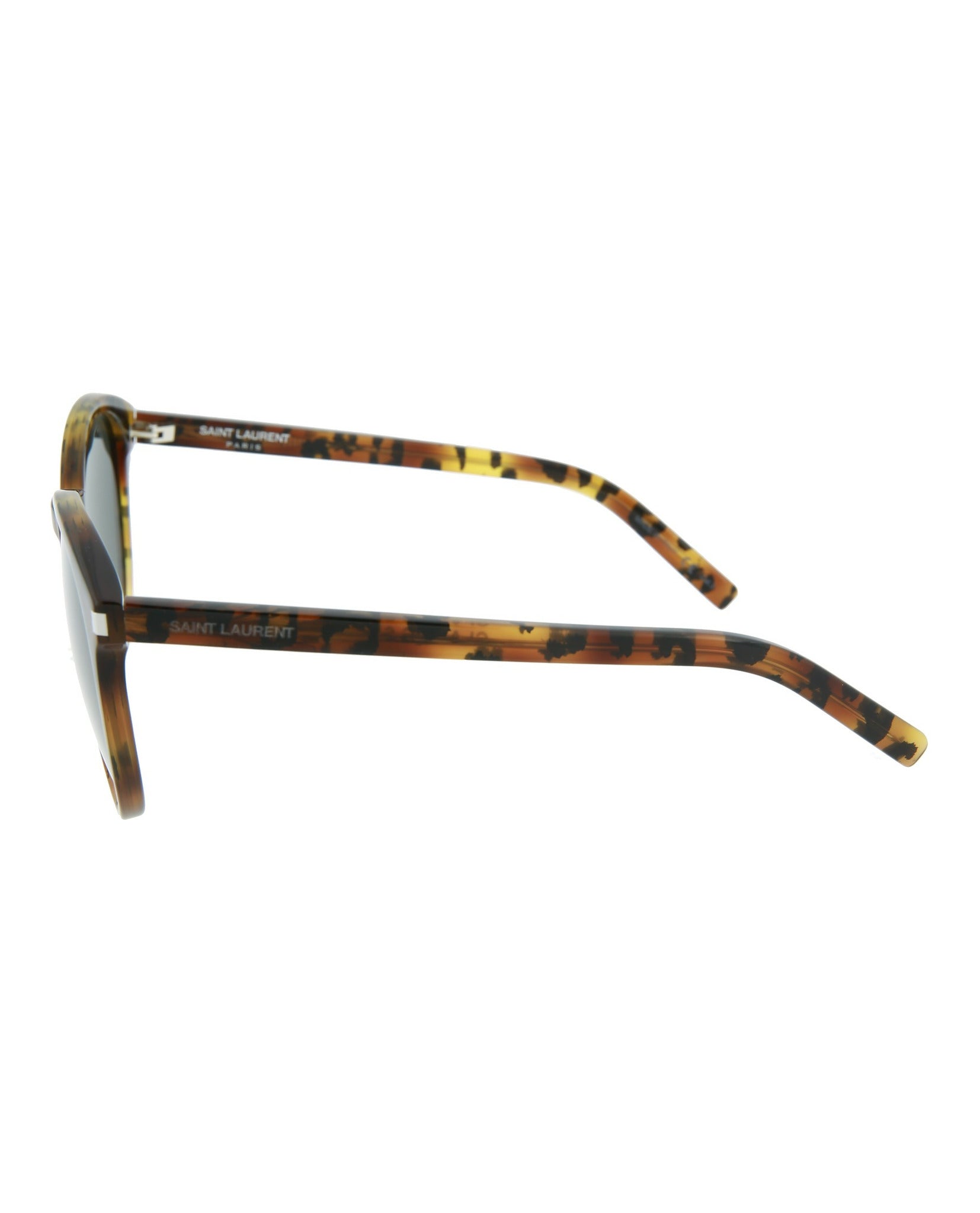 Saint Laurent Womens Round/Oval Avana Avana Grey Fashion Designer Eyewear