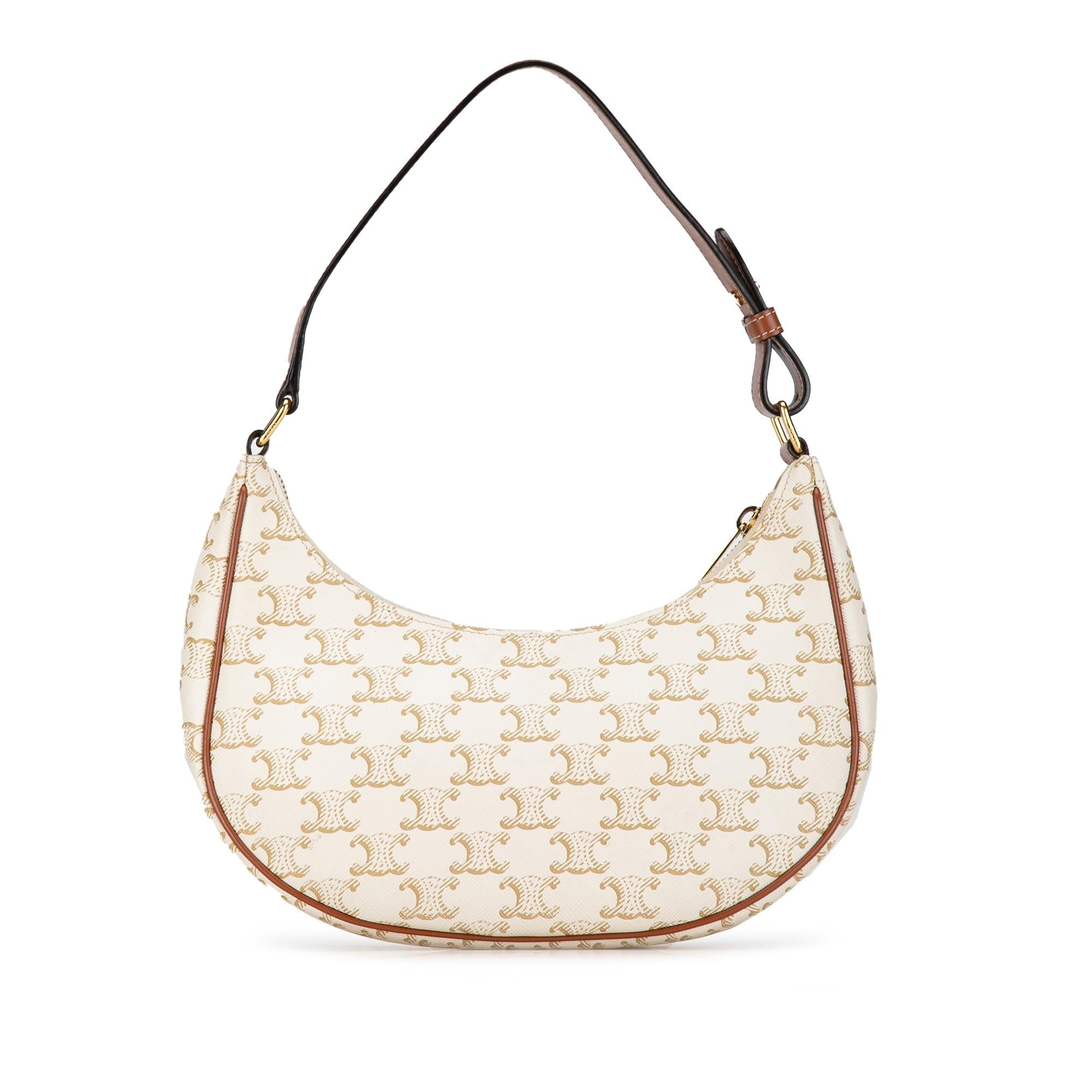 Celine Ava Triomphe Shoulder Bag (SHG-TzmgC2)