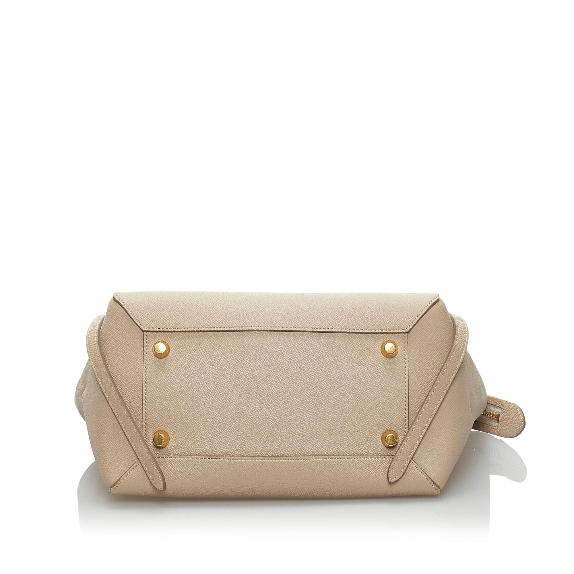 Celine Belt Leather Satchel (SHG-34173)