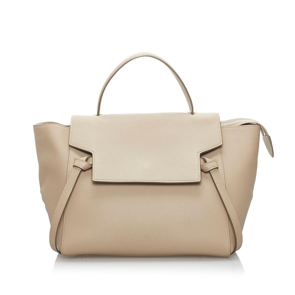 Celine Belt Leather Satchel (SHG-34173)
